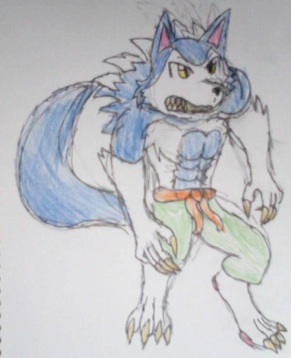 Werewolf Form by Darz213 on DeviantArt