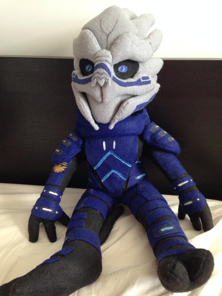 Garrus Vakarian Plush - FOR SALE