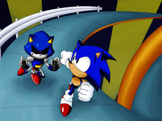 Sonic Vs Metal Sonic