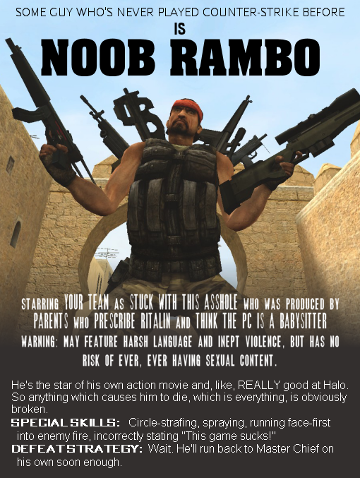 CS:S - Noob Rambo