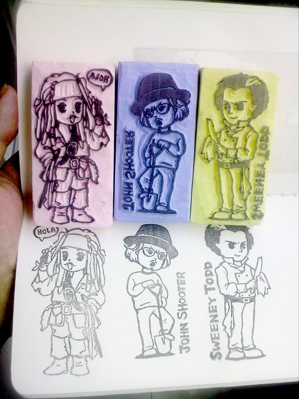 Johnny Chibi Johnny chibi Stamps by amoykid on DeviantArt