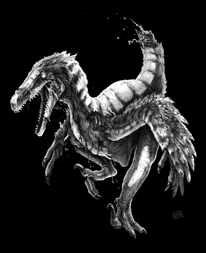 Zombie Raptor Dinosaur Zombie Dinosaur: Raptor by ryn0saur on DeviantArt