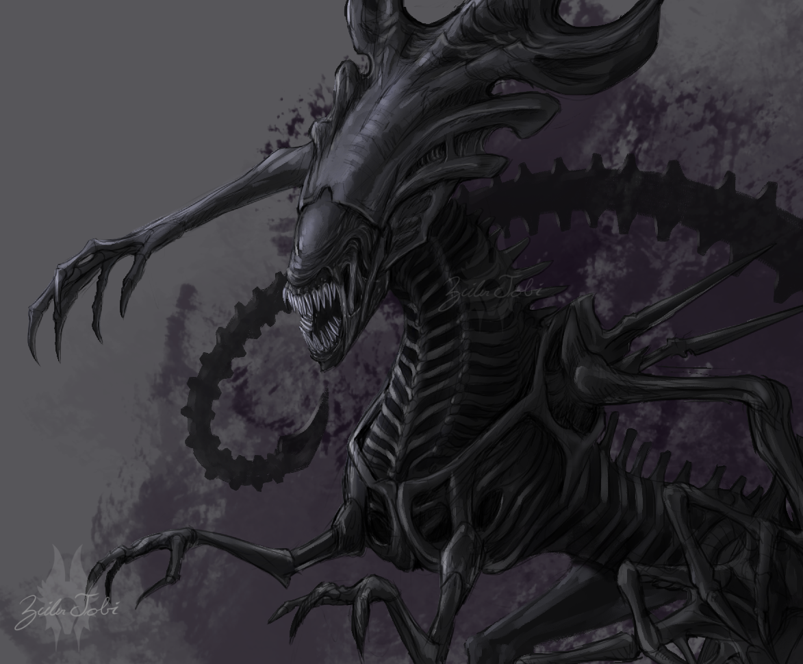 Xenomorph Queen Fanart By ZeilerTobi On DeviantArt xenomorph-queen-fanart-by-zeilertobi-on-deviantart