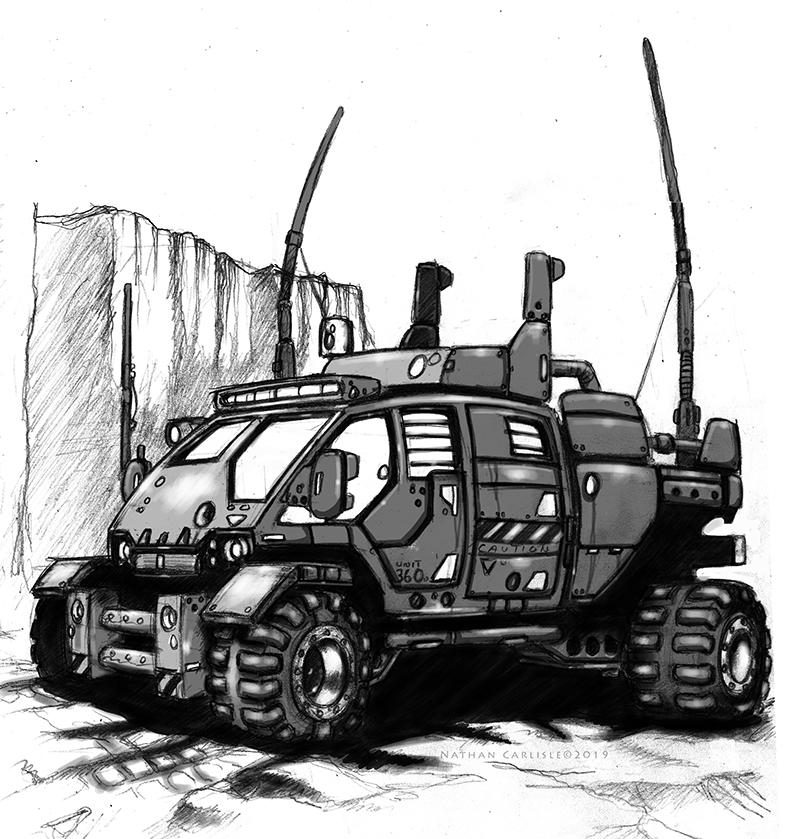 Mars Rover Truck by ShamanX on DeviantArt