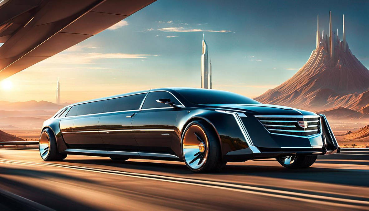 Deviantart Limo A Cadillac stretch limo concept car from 2077, sle by ShamanX on DeviantArt
