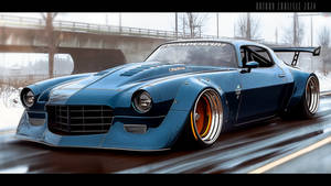 Blue Fury Camaro