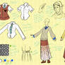 Gakuen Hetalia-Middle East Class :Female Uniforms: