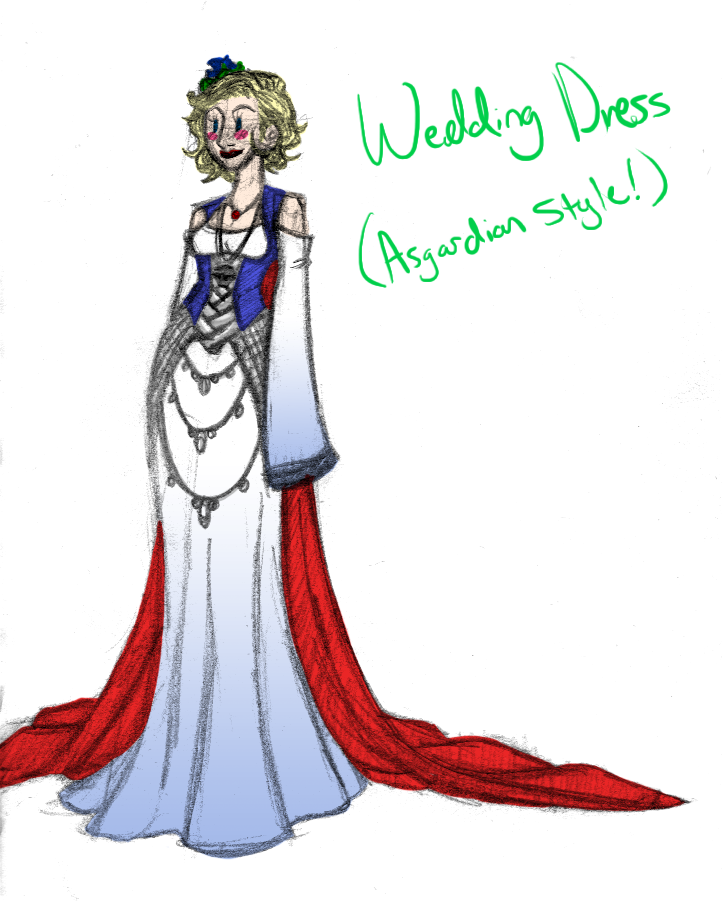 Steph's Wedding Dress? - Asgard Style!