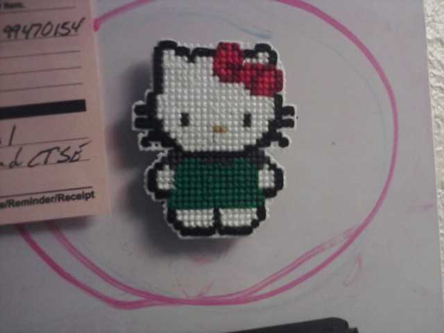 Hello Kitty Starbucks Magnet by Eimiisan