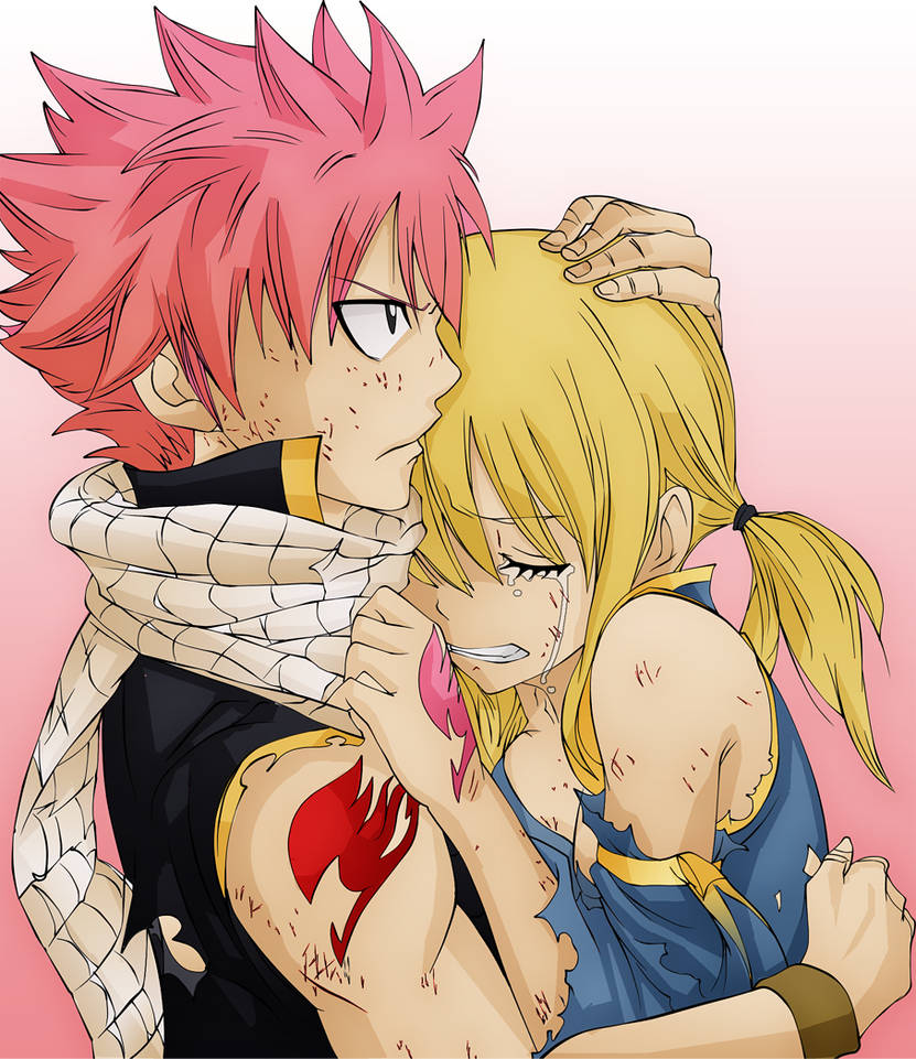 Fairy Tail - Lucy and Natsu by Eimiisan