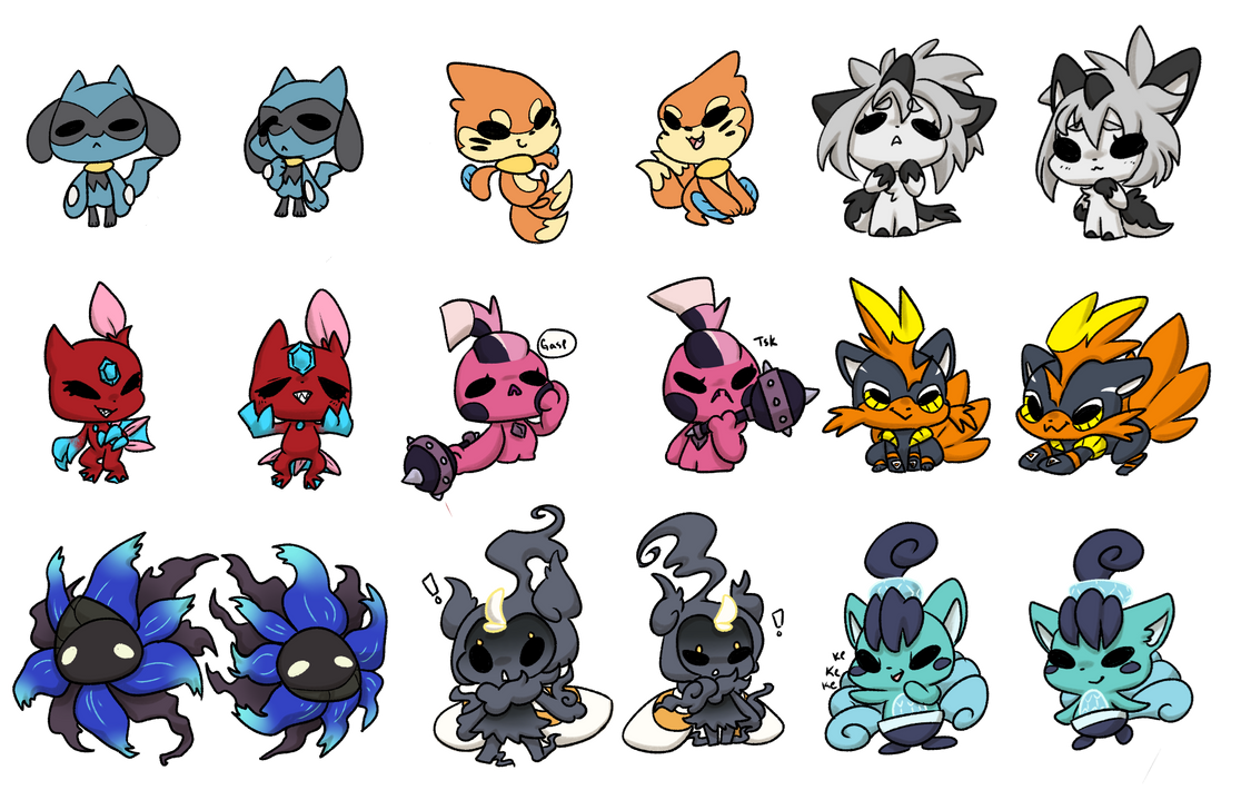 PKMN-Safari : Token Chibi 001 by Kitzu-Hunted on DeviantArt