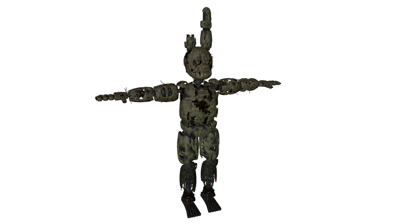 Spring Trap Fallout 4 Mod Springtrap Retexture Port (C4D) DL by TheR3dBear on DeviantArt