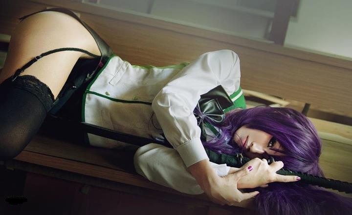 High School Of The Dead Saeko Busujima cosplay