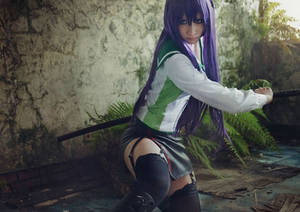 High School Of The Dead Saeko Busujima cosplay