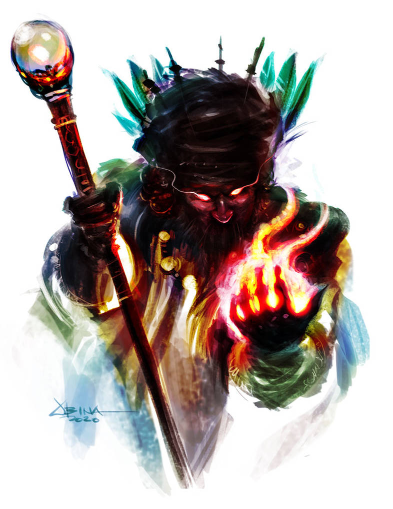 Devil Kin Shaman Shaman-2020 by doniobina on DeviantArt