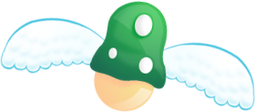 Winged Mushroom