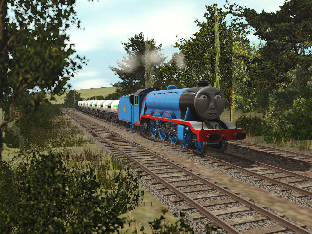 Gordon Pulling Raw Sewage Tankers by KiernanJ on DeviantArt
