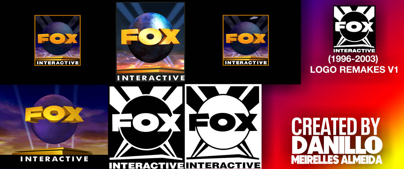 Fox Interactive Learning Fox Interactive (1996-2003) Remakes V1 by DanilloTheLogoMaker on DeviantArt