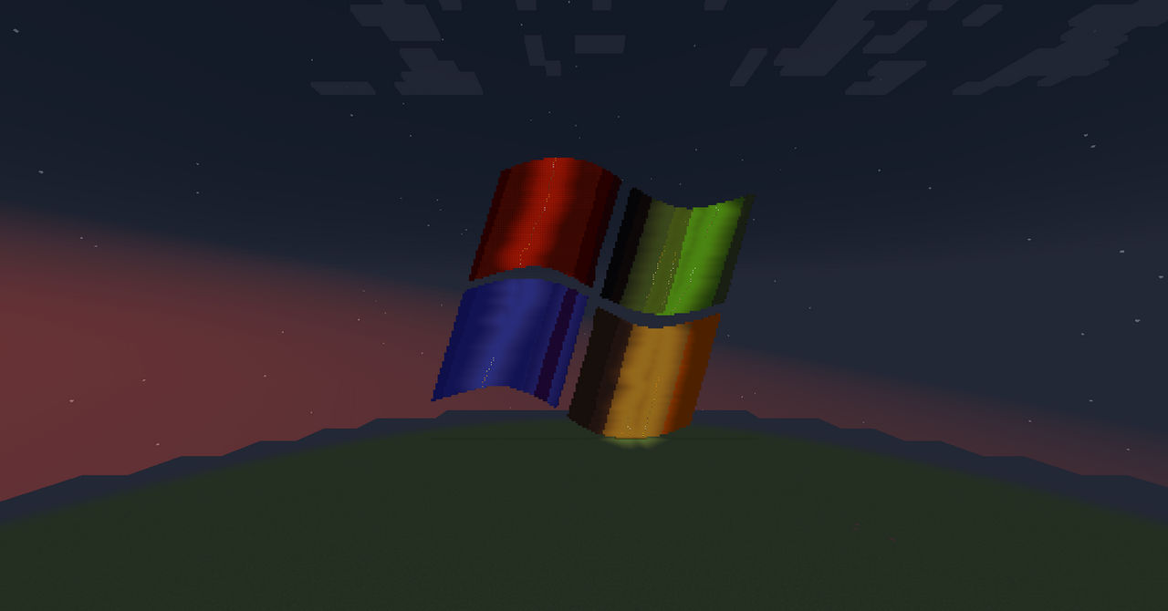 Windows XP (2001-) in Minecraft by DanilloMAlmeida on DeviantArt