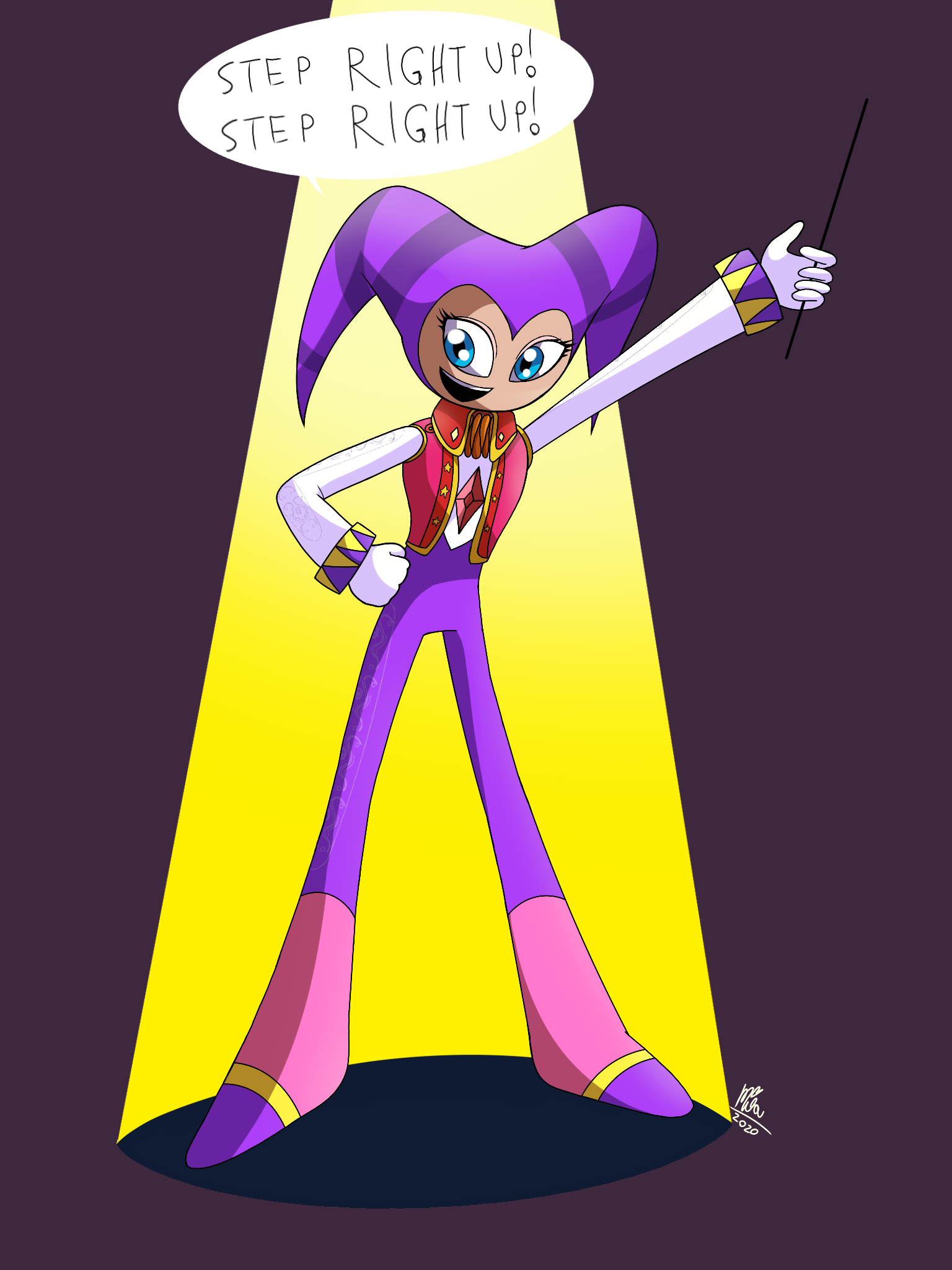 Circus Ringleader Nights by VioletFeatherWind on DeviantArt