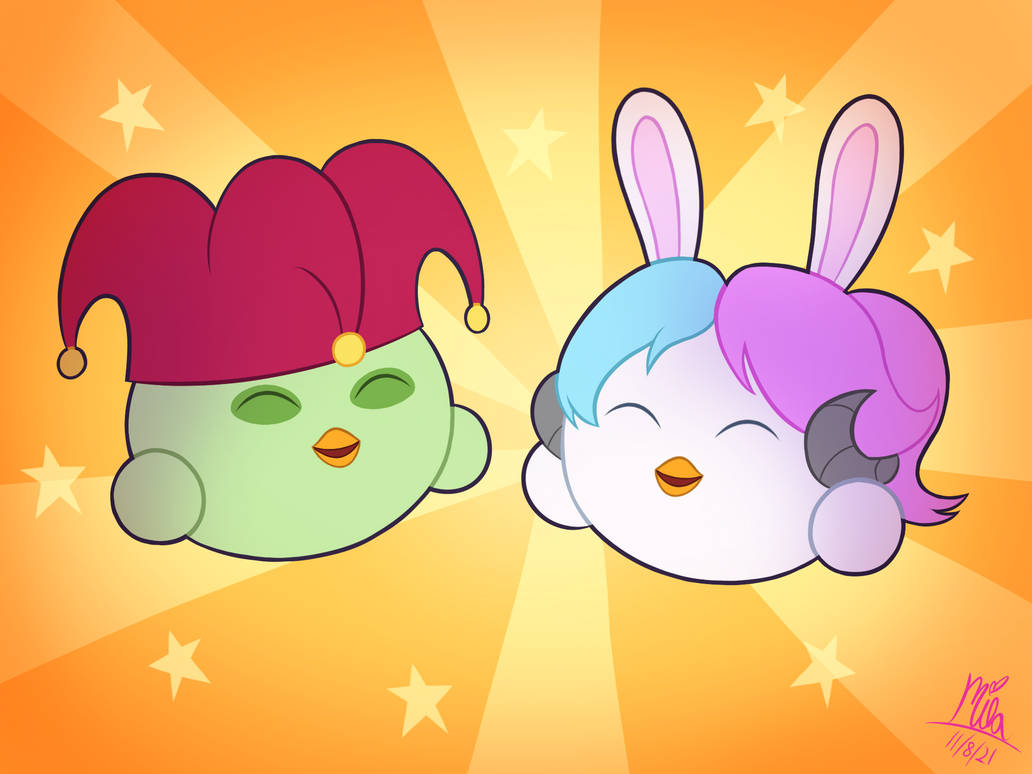 Moon Rabbit Fans Fan art for Moon Bunnies by VioletFeatherWind on DeviantArt
