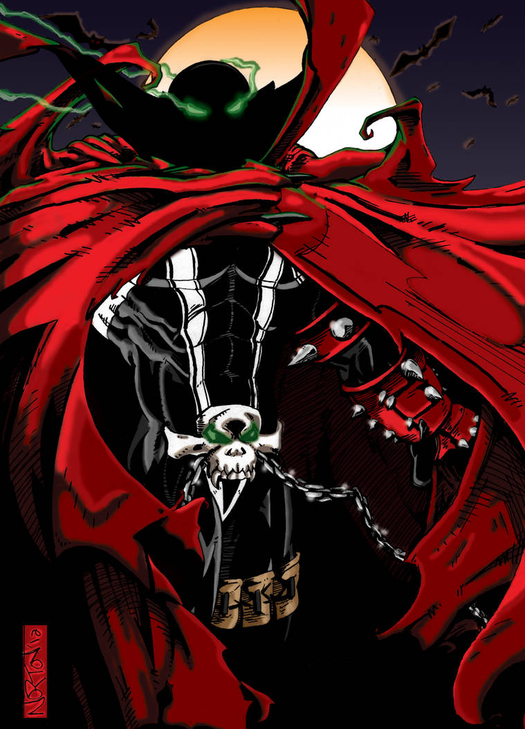 Spawn (Color) by takingbackshawn on DeviantArt