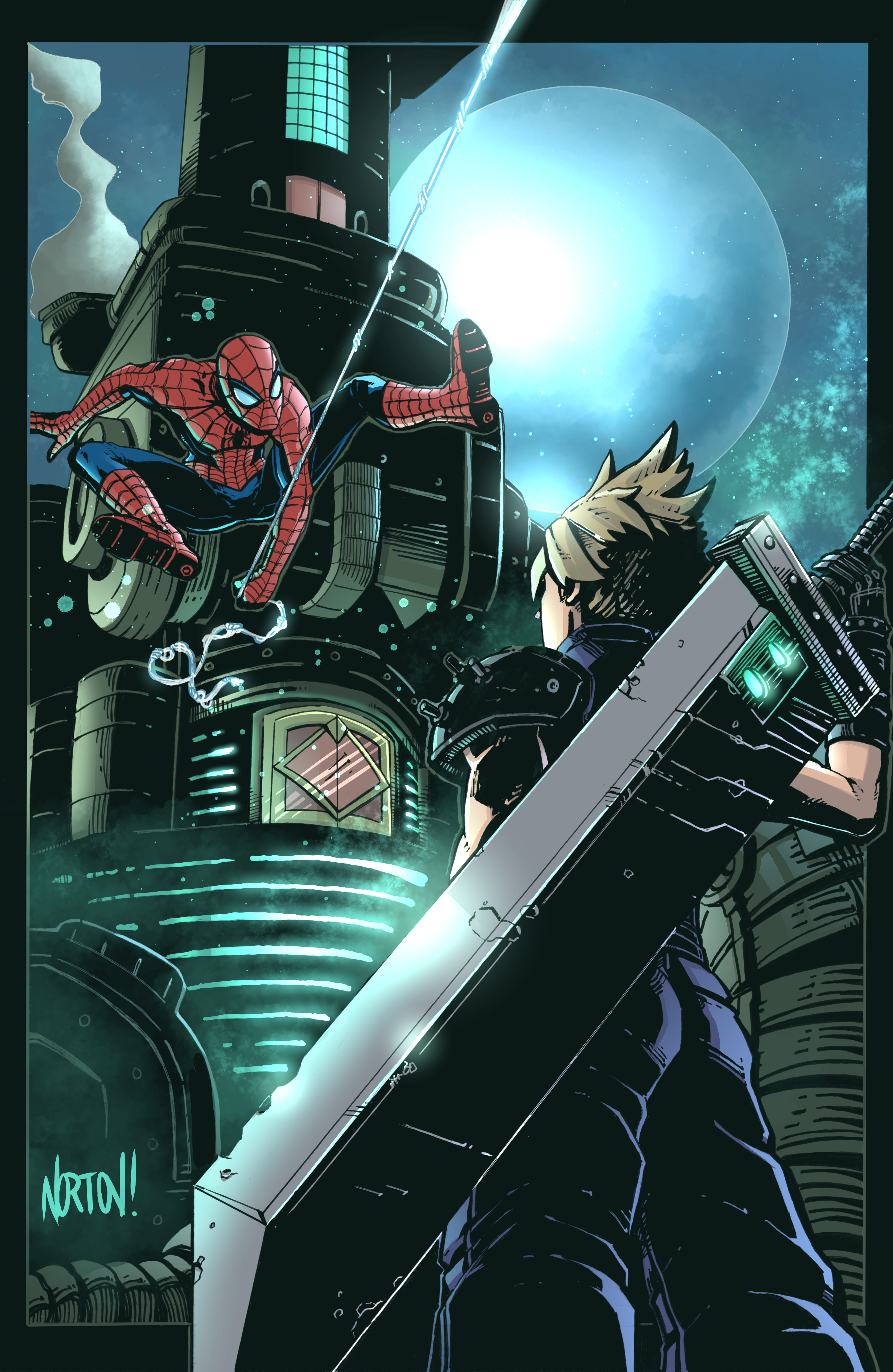 Cloud V Spidey
