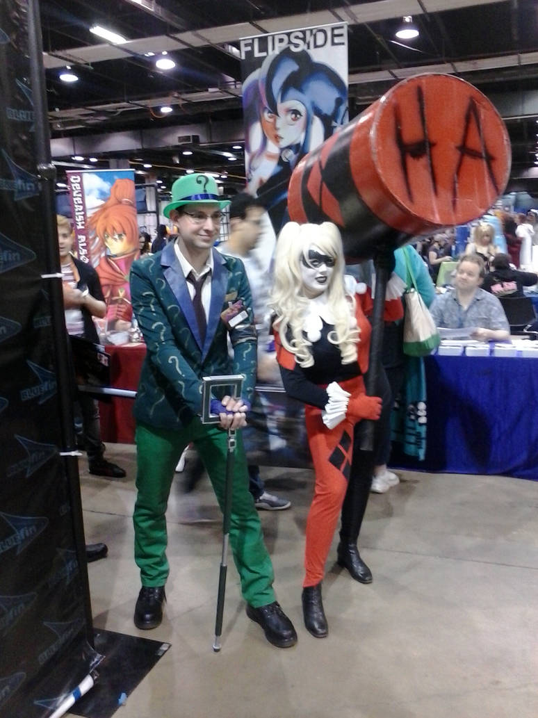 Riddler and Harley Quinn by Son-Goku-Saiyuki on DeviantArt