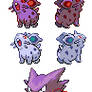 29. Shadow Nidoran Female Sprites