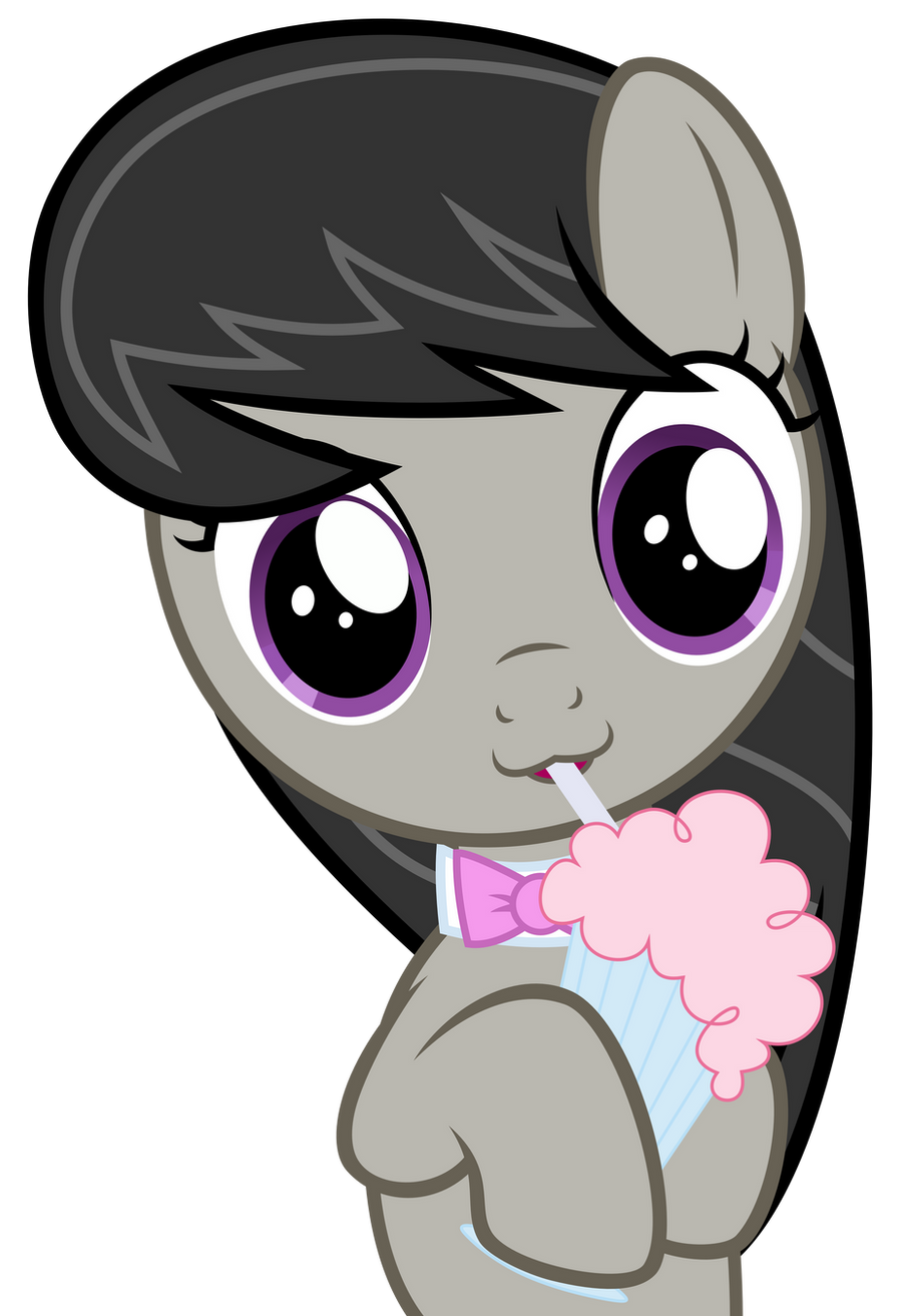 Octavia likes classy milkshakes