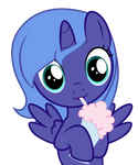 Princess Luna also loves milkshakes~ by DrPancakees