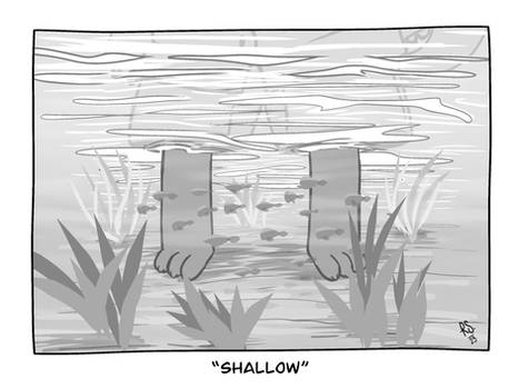 Inktober 2023, SHALLOW