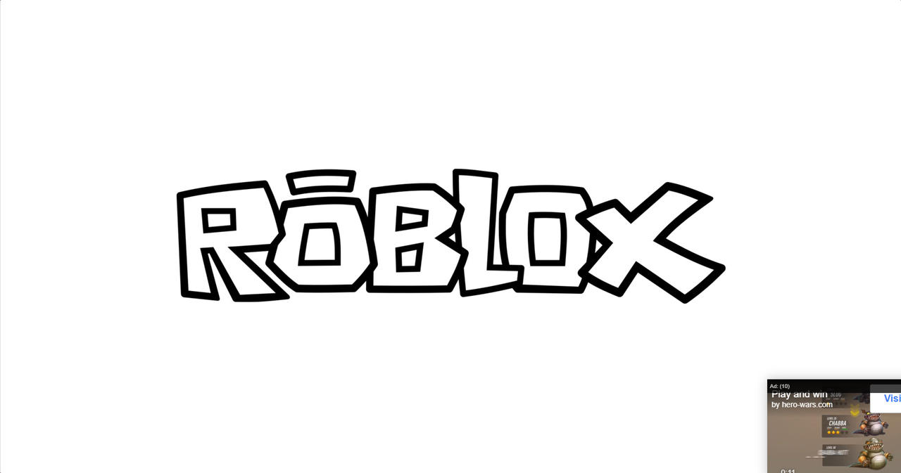 ROBLOX Splash Logo PNG (BLACK) by ManowIgorBR on DeviantArt