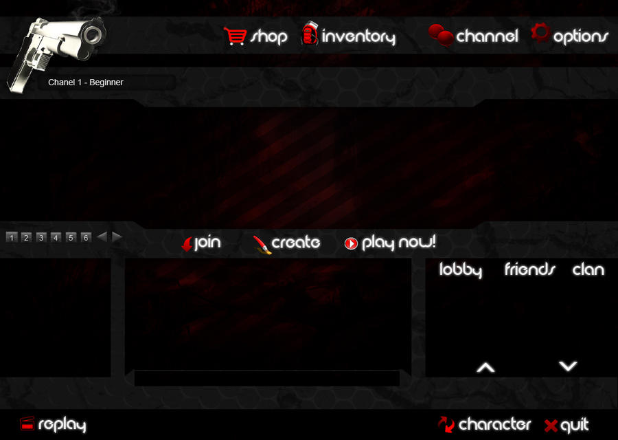 Unlock Character Interface Interface - 1 by MasterCeifador on DeviantArt