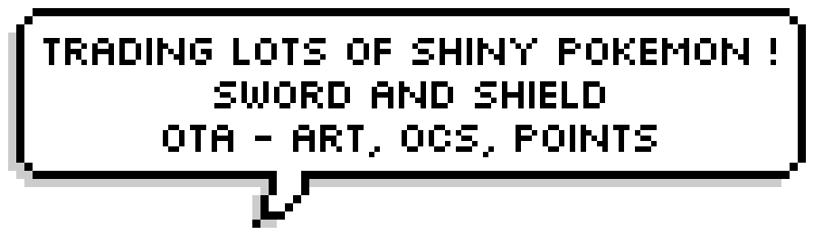 Shiny Pokemon [Sword/Shield] - CLOSED by ShinyPokeFarm on DeviantArt