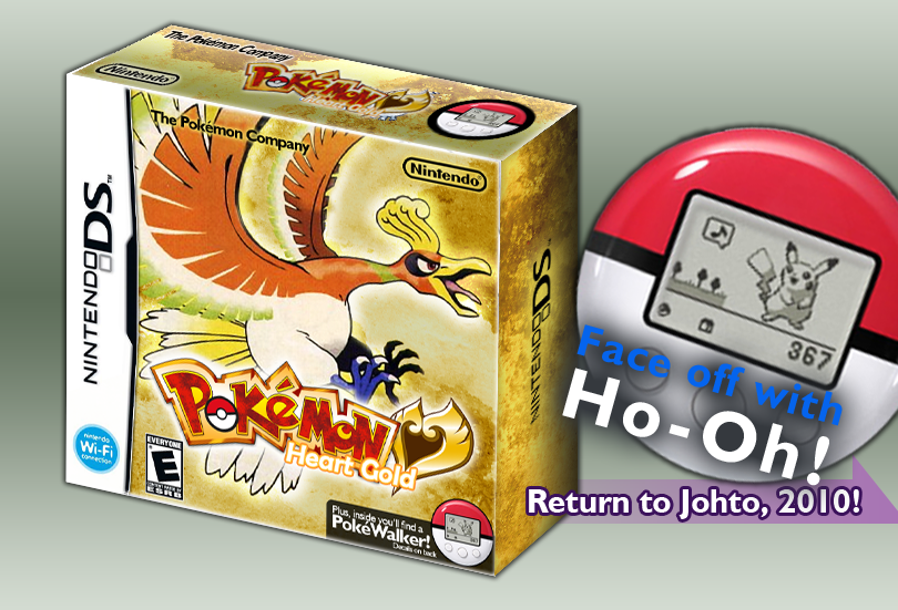 Pokemon HeartGold:English box by princeofpixels on DeviantArt