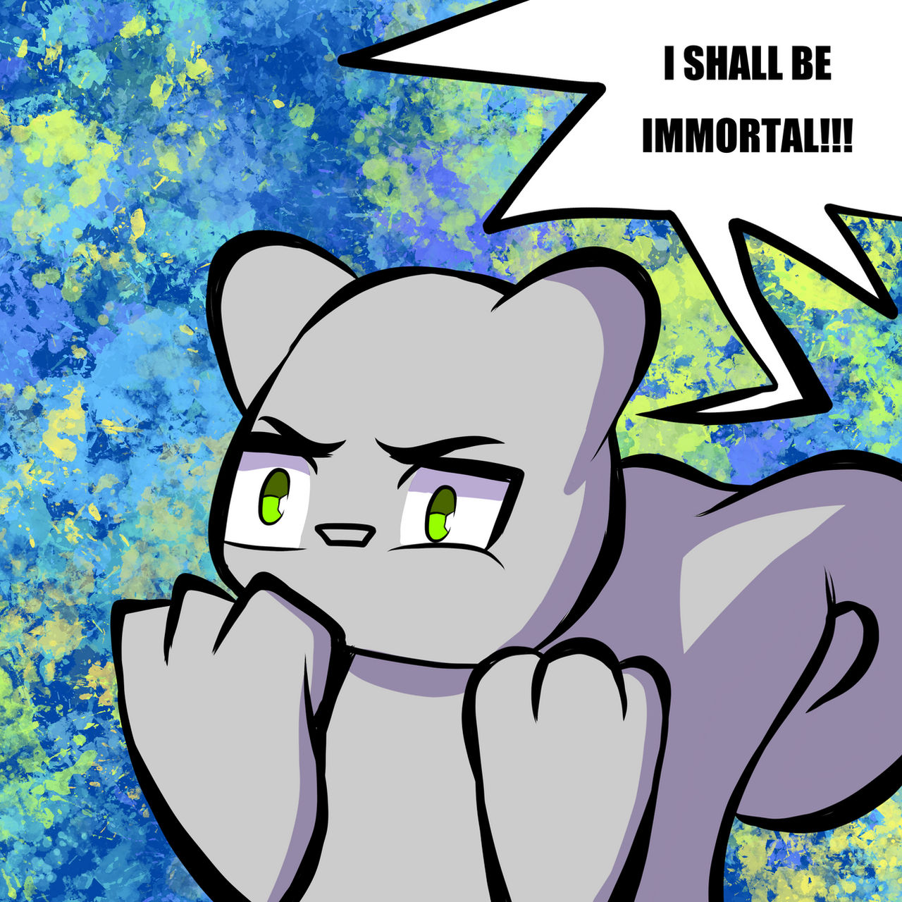 I SHALL BE IMMORTAL Foamy The Squirrel