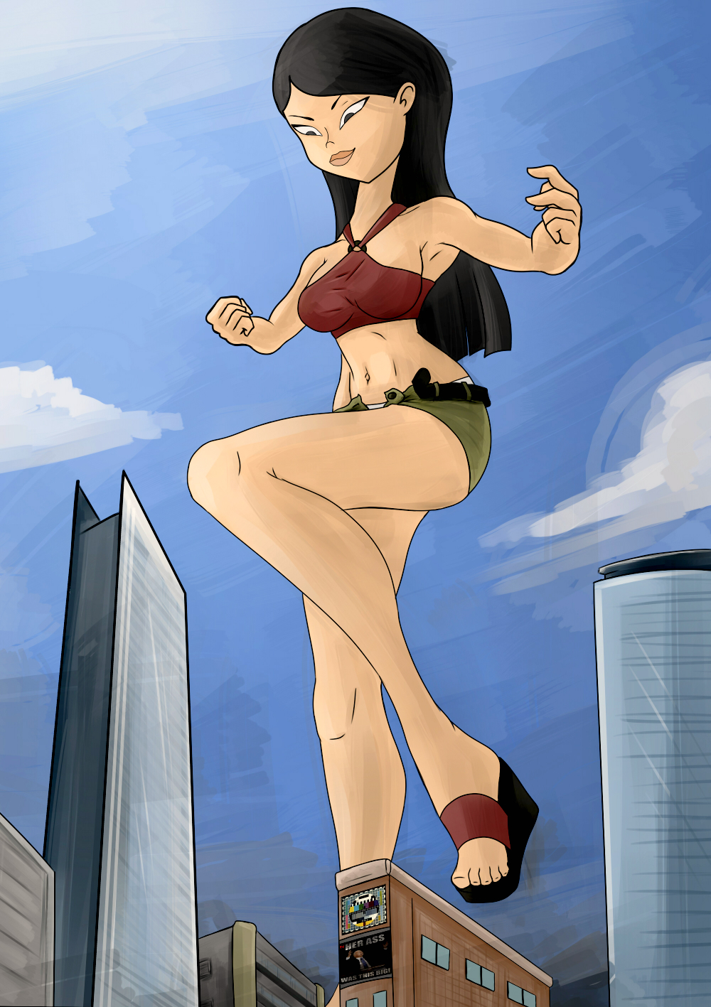 Giantess Draw - I wanna be MEGA !