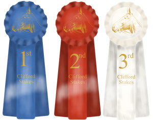 Clifford Stakes Ribbons by Spotted-Tabby-Cat Clifford Stakes Ribbons by Spotted-Tabby-Cat