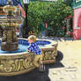 Jack at the Fountain in St. Augustine