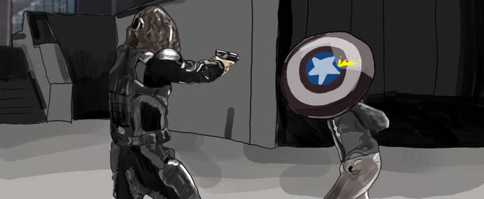 Winter Soldier vs Captain America