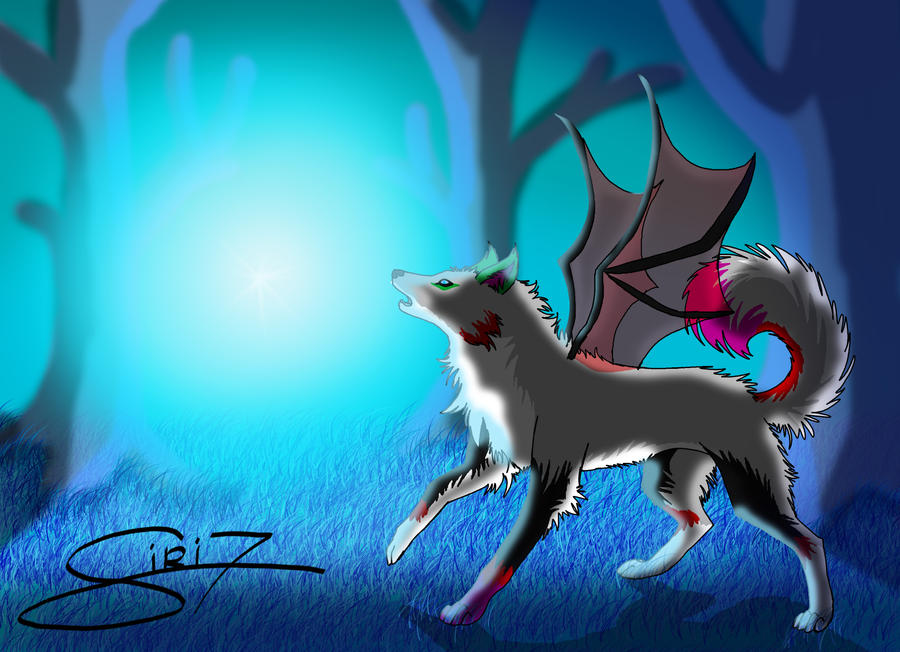 vampir wolf by drawgirl7 on deviantart