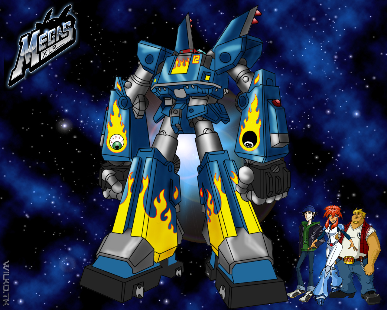 megas xlr wallpaper by wilkowwc on