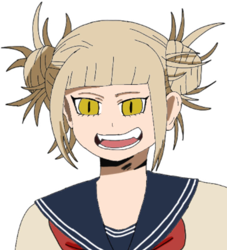 Himiko Toga (first attempt) by CHILL-FEAR on DeviantArt