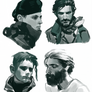 Value studies of some men