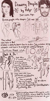 Some brief drawing tips