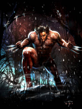 naked Wolvie