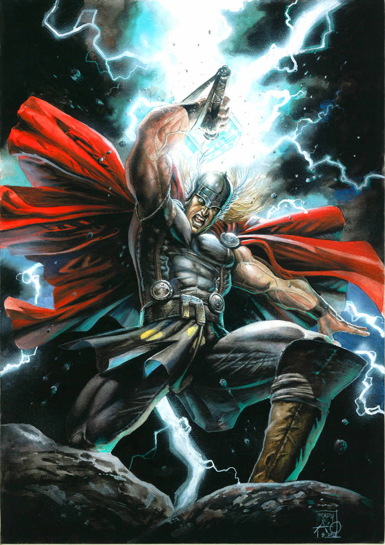 rages of thor by rudyao on DeviantArt