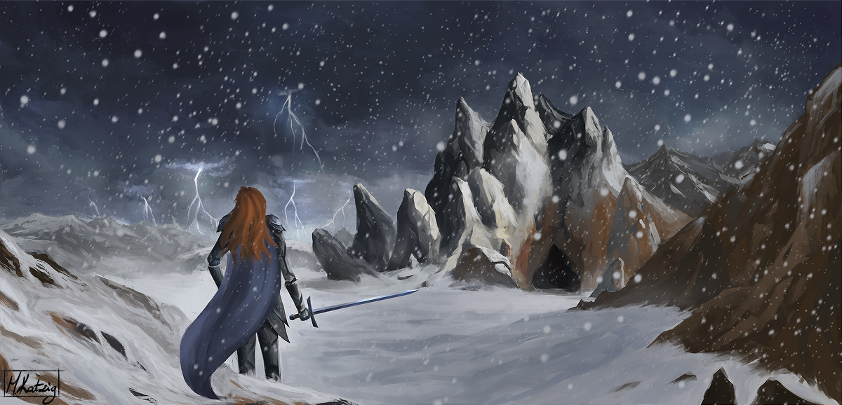 Incoming snowstorm by Narholt Incoming snowstorm by Narholt