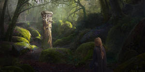 Project Rewind: Svetovid shrine by Narholt Project Rewind: Svetovid shrine by Narholt